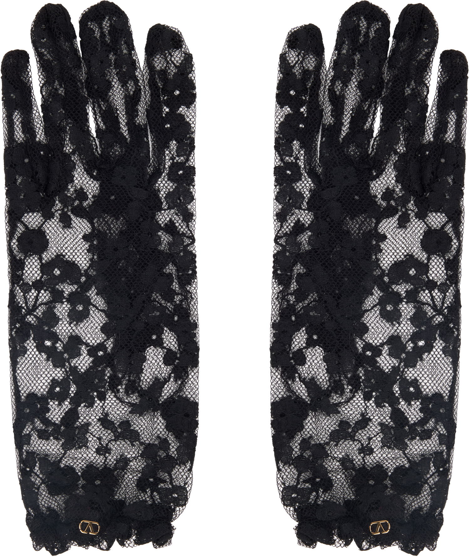 Rukavice Valentino Valentino VLogo Signature Lace Gloves Čierna | 6Y0GD00HNDQN06, 0