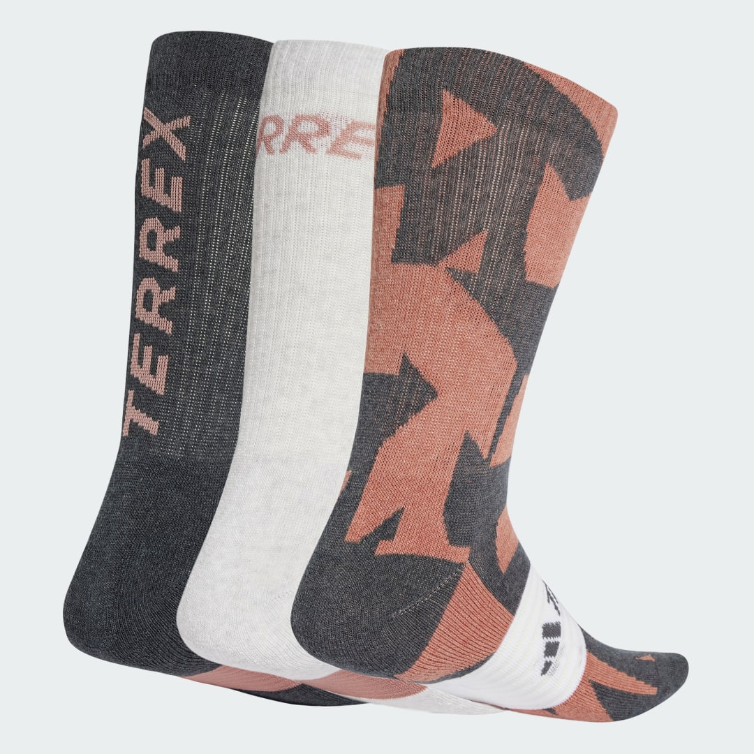 Ponožky adidas Performance Multipack Hiking Crew Socks Three Pack Rôznofarebný | JN6384, 0