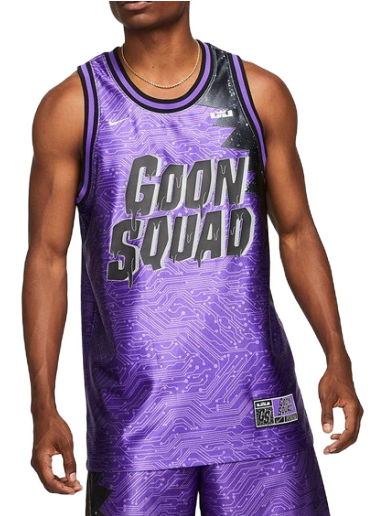 Dres Nike Lebron Jersey x Space Jam 2 Goon Squad Fialová | DJ3872-560