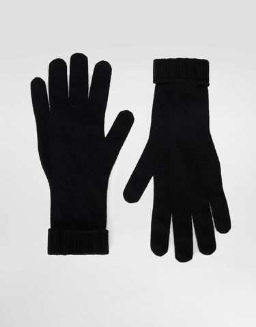 Rukavice Dolce & Gabbana Dolce & Gabbana Cashmere Knit Gloves Čierna | FX05KZJDVC2N0000, 3