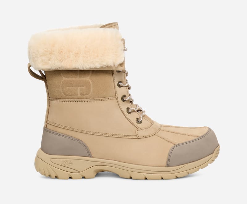 Oblečenie UGG ® Butte Logo Boot in Brown, Béžová | 1150010-MDSD