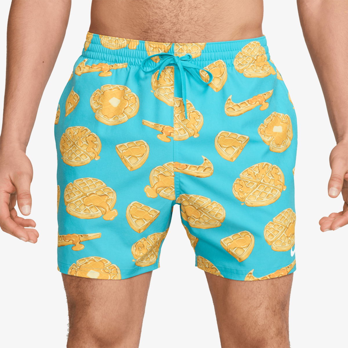 Plavky Nike Swim Volley Shorts 5" Tyrkysová | NESSF553-463, 0