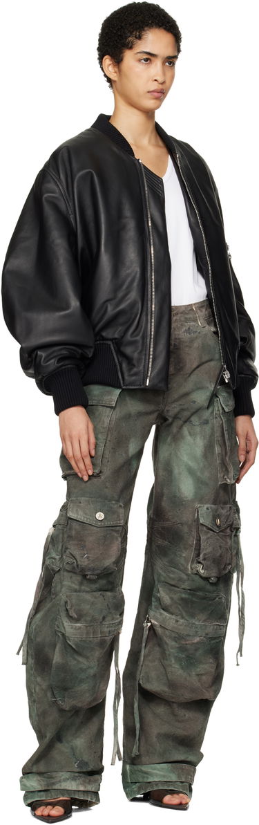 Cargo nohavice The Attico Attico Camouflage Cargo Pants Zelené | 250WCP00084 DDD022AA, 3