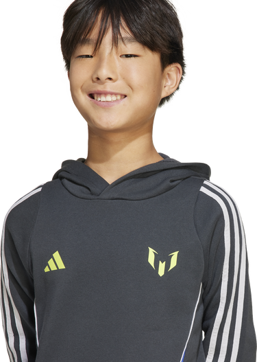 Mikina adidas Performance Messi Kids' Hoodie Čierna | JI5058, 3