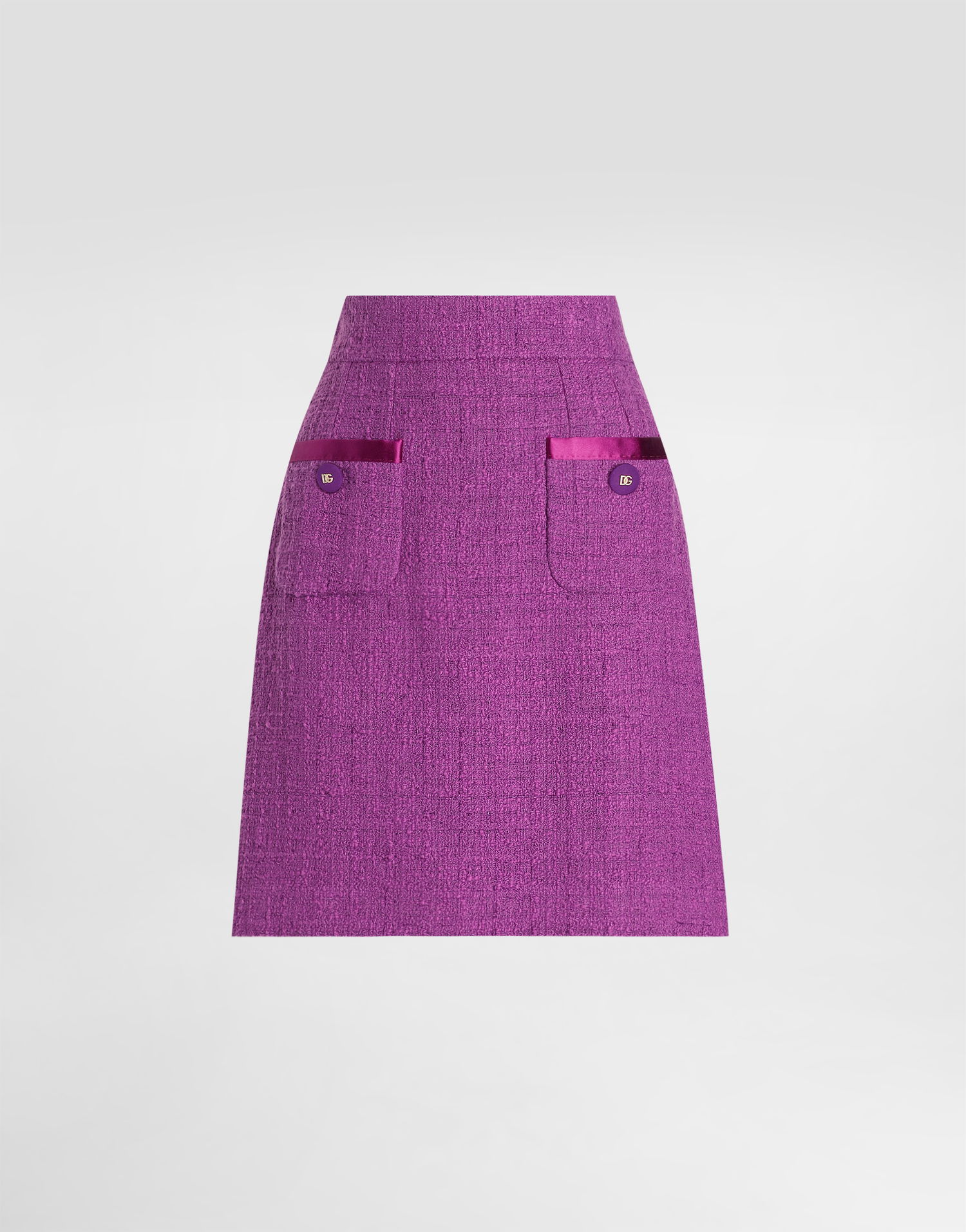 Sukňa Dolce & Gabbana Dolce & Gabbana Rachel Tweed Skirt Fialová | F4C0VTFMTACF0571, 0