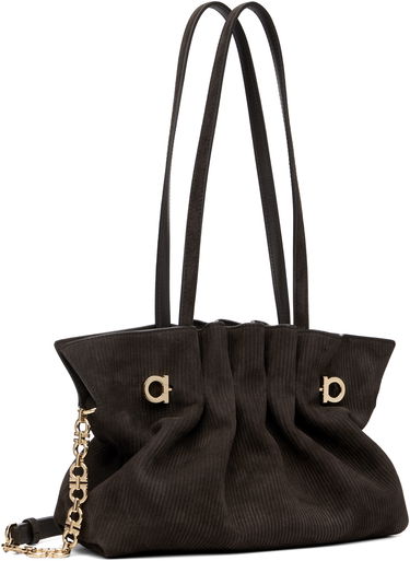 Tote bag FERRAGAMO Salvatore Ferragamo Soft Tote Hnedá | 785609, 1