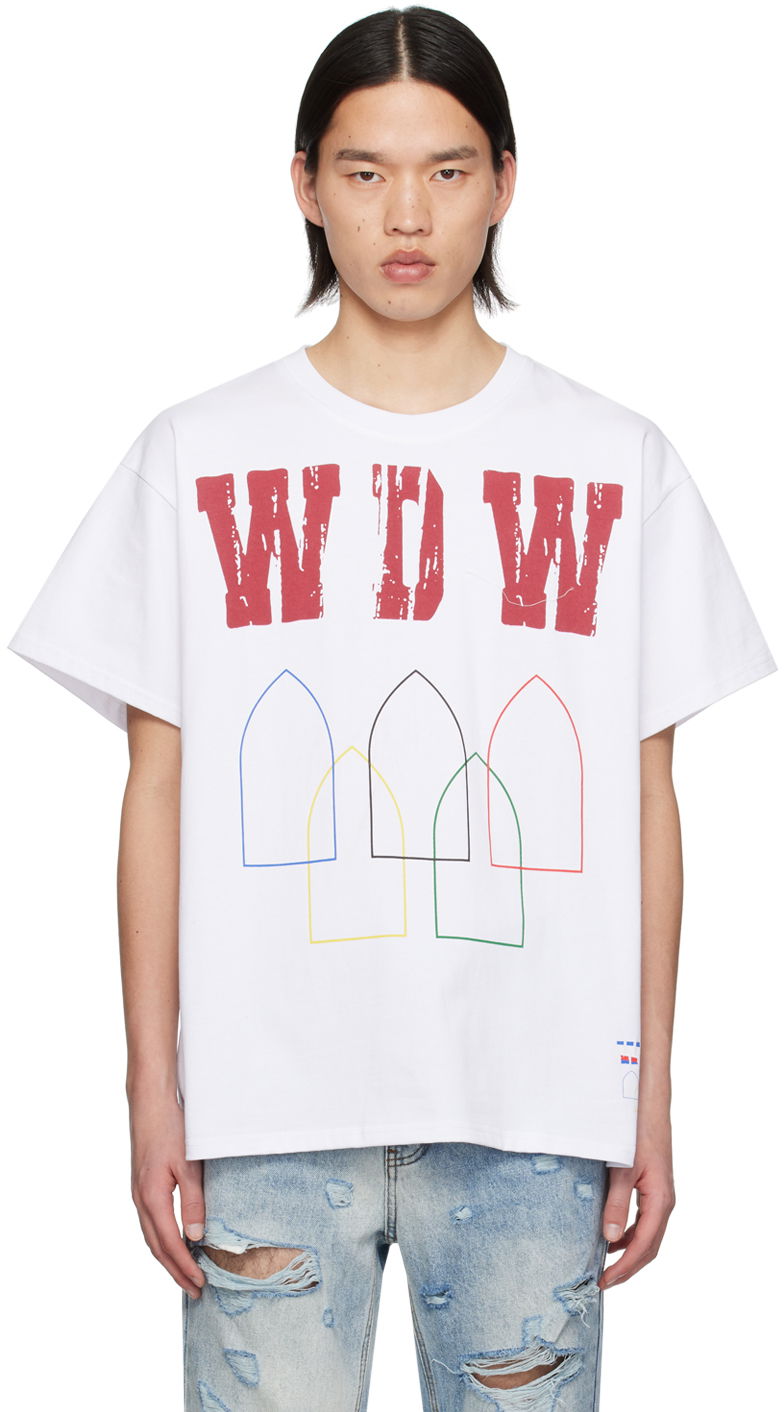 Tričko Who Decides War Multi-Color Arches Training T-Shirt Biela | 1110470001SS24