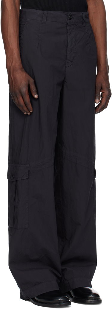 Cargo nohavice Dries Van Noten Dries Van Noten Loose Cargo Pants Fialová | 251-020941-1148, 4