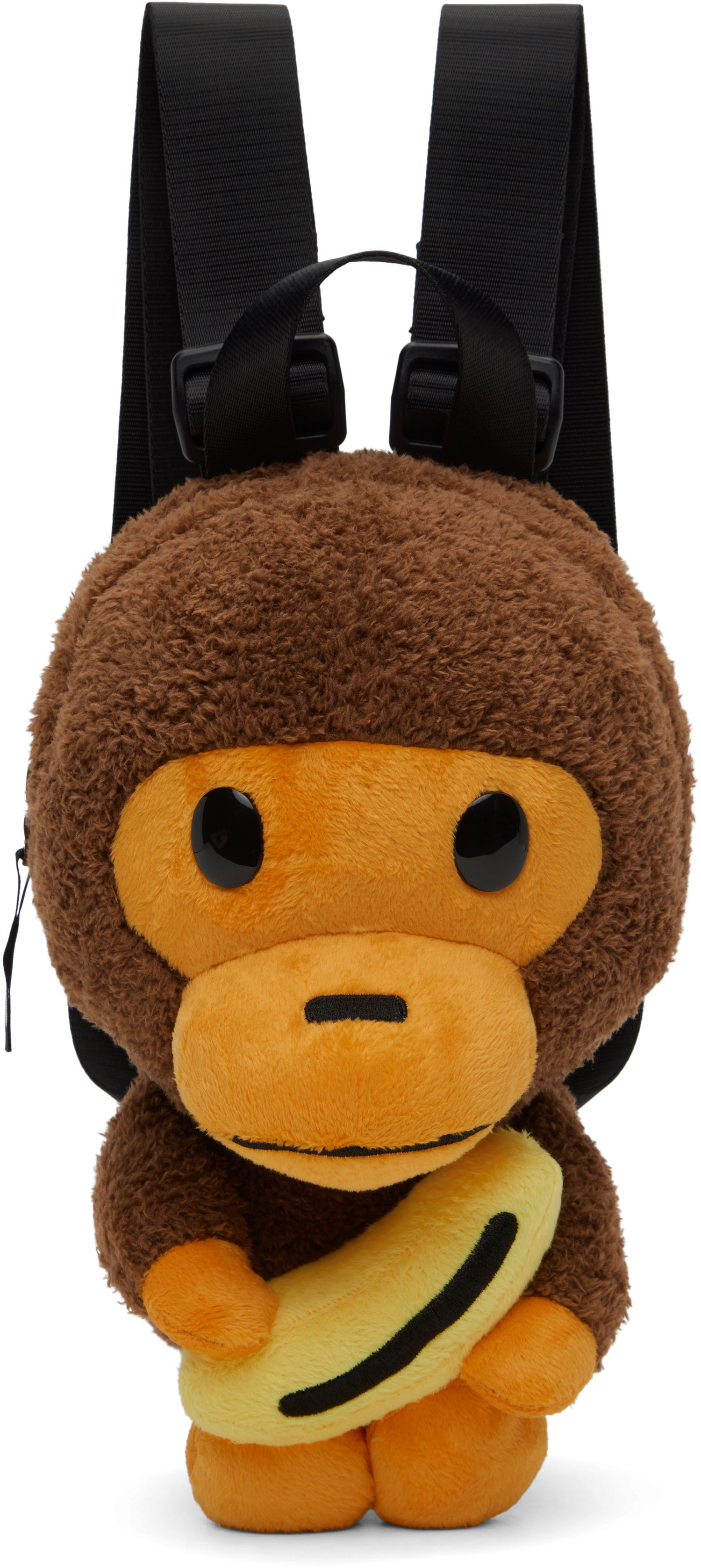 Batoh BAPE A Bathing Ape Baby Milo Banana Plush Backpack Hnedá | 002BAL303004K, 0