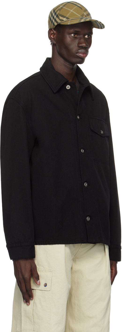 Bunda Burberry Burberry EKD Cotton Jacket Čierna | 8095496, 1
