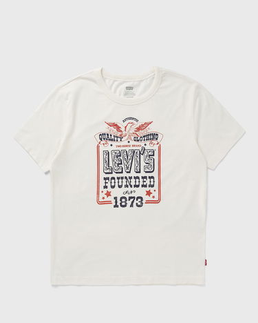 Tričko Levi's Levi's Graphic Iconic T-Shirt, Short Sleeves Biela | A8802-0041, 0