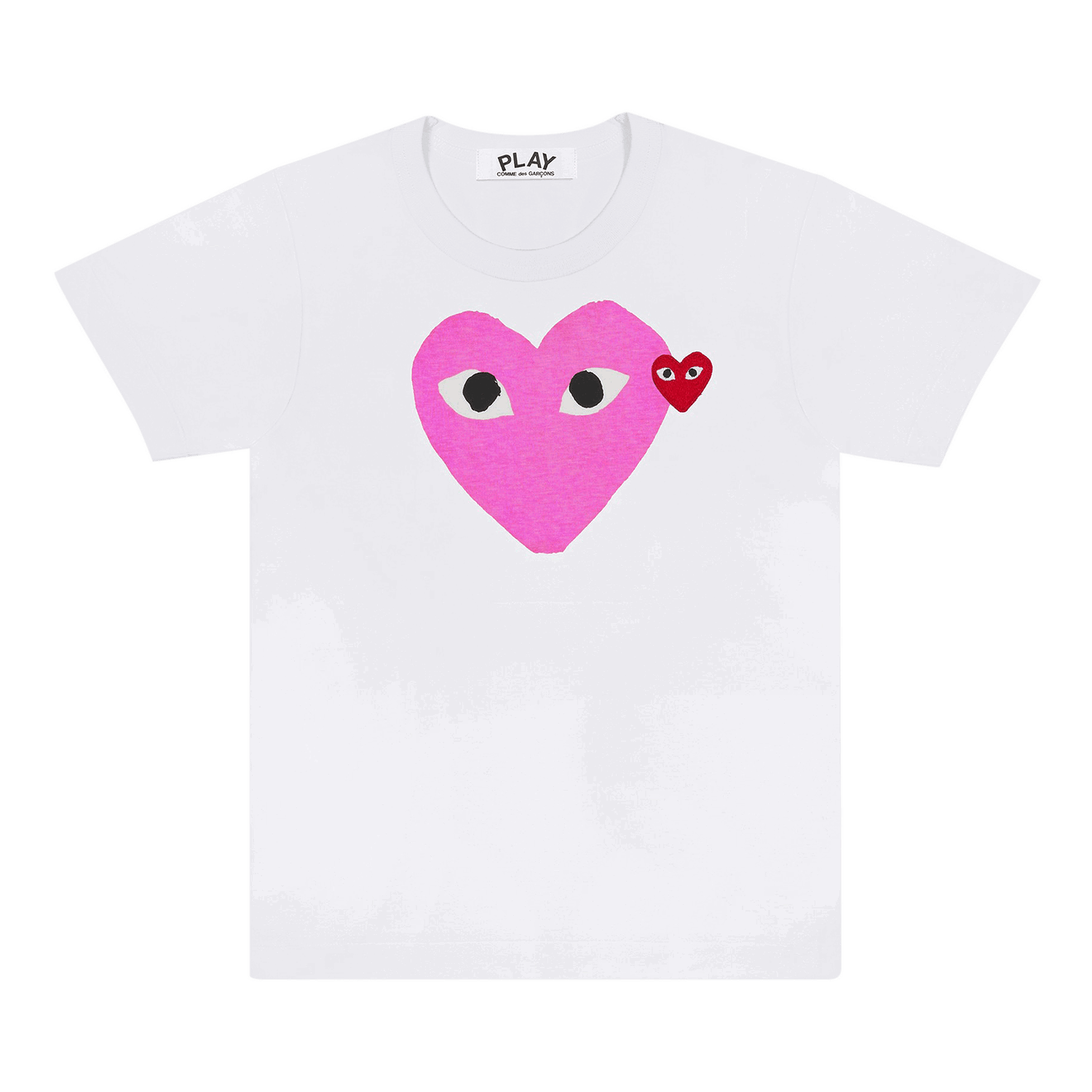 Tričko Comme des Garçons PLAY Colored Heart T-Shirt Biela | AZ T105 051 4, 0