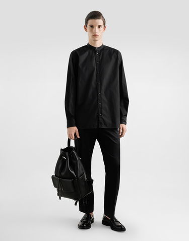 Košeľa Dolce & Gabbana Black Cotton Button-Up Shirt Čierna | G5HR1TFU5T9N0000, 1
