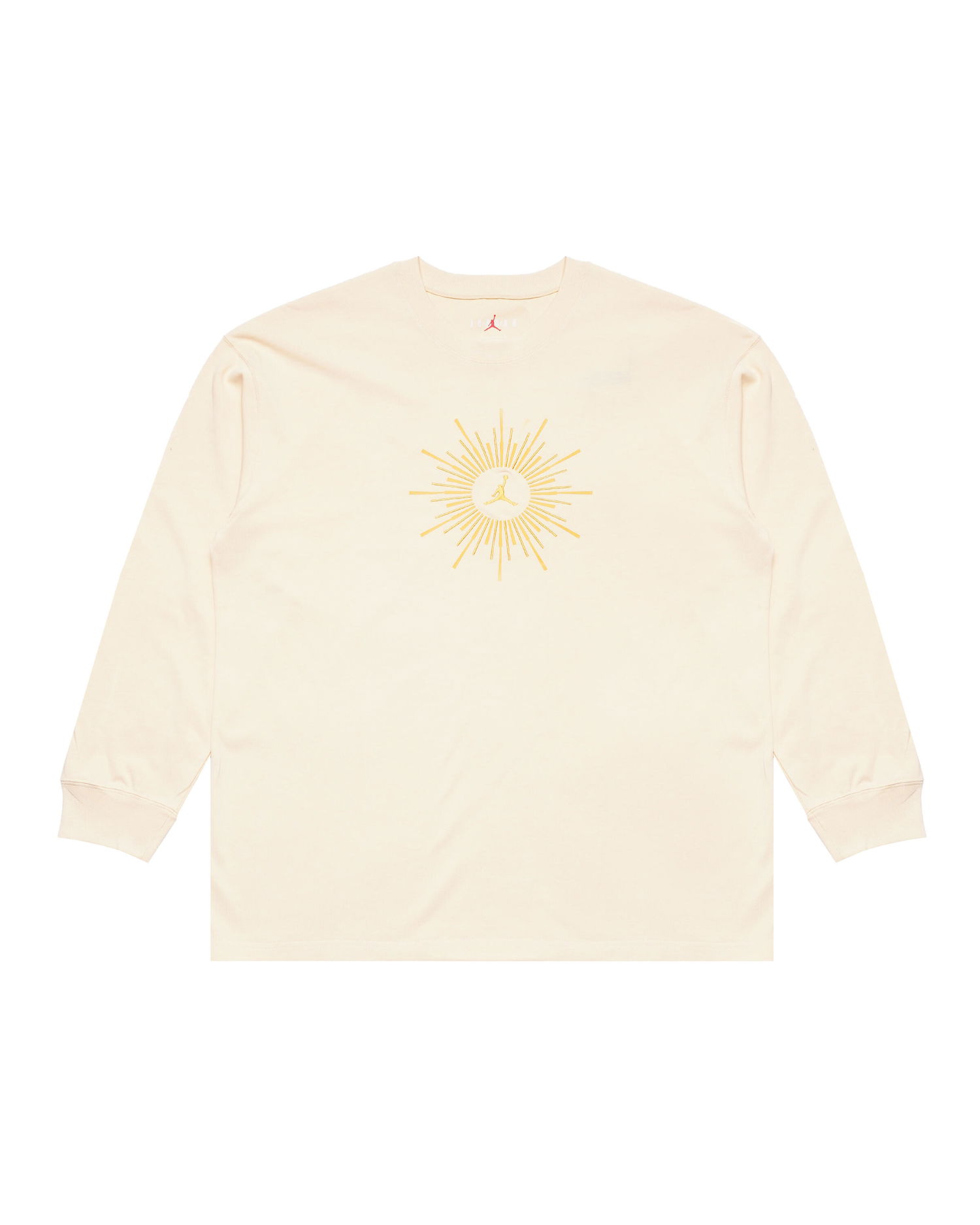 Tričko Jordan Air Jordan WMNS FLIGHT LONGSLEEVE OVERSIZED TEE 'Heiress of Optimism' Béžová | FN5356-294, 0
