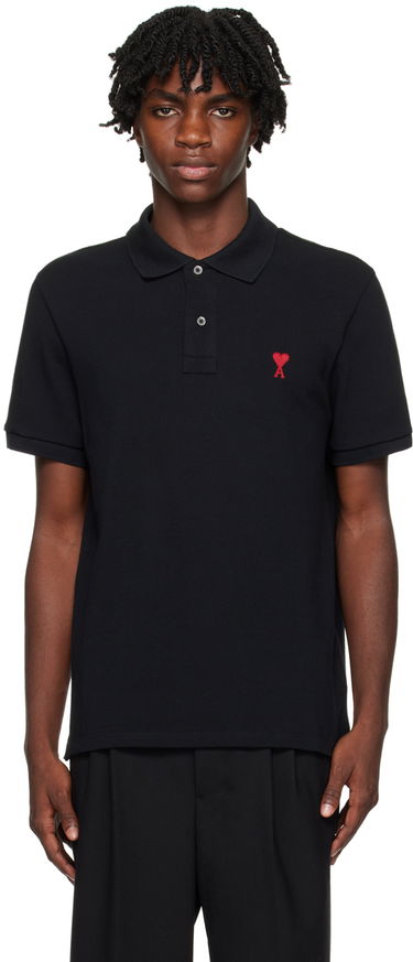 Polo tričko AMI Polo Tee Čierna | BFUPL001.760, 0