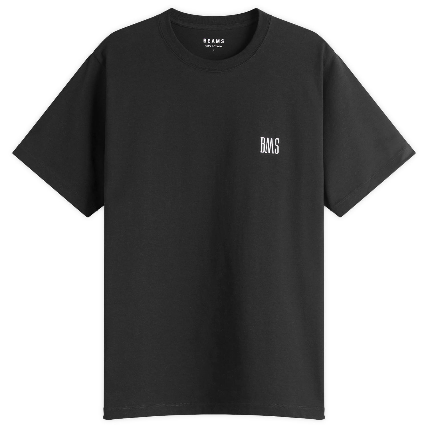 Tričko BEAMS BMS Logo T-Shirt, Size Large Čierna | 1104-1321-803-19, 0