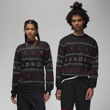 Mikina Jordan Holiday Sweatshirt Čierna | FD7463-010, 3