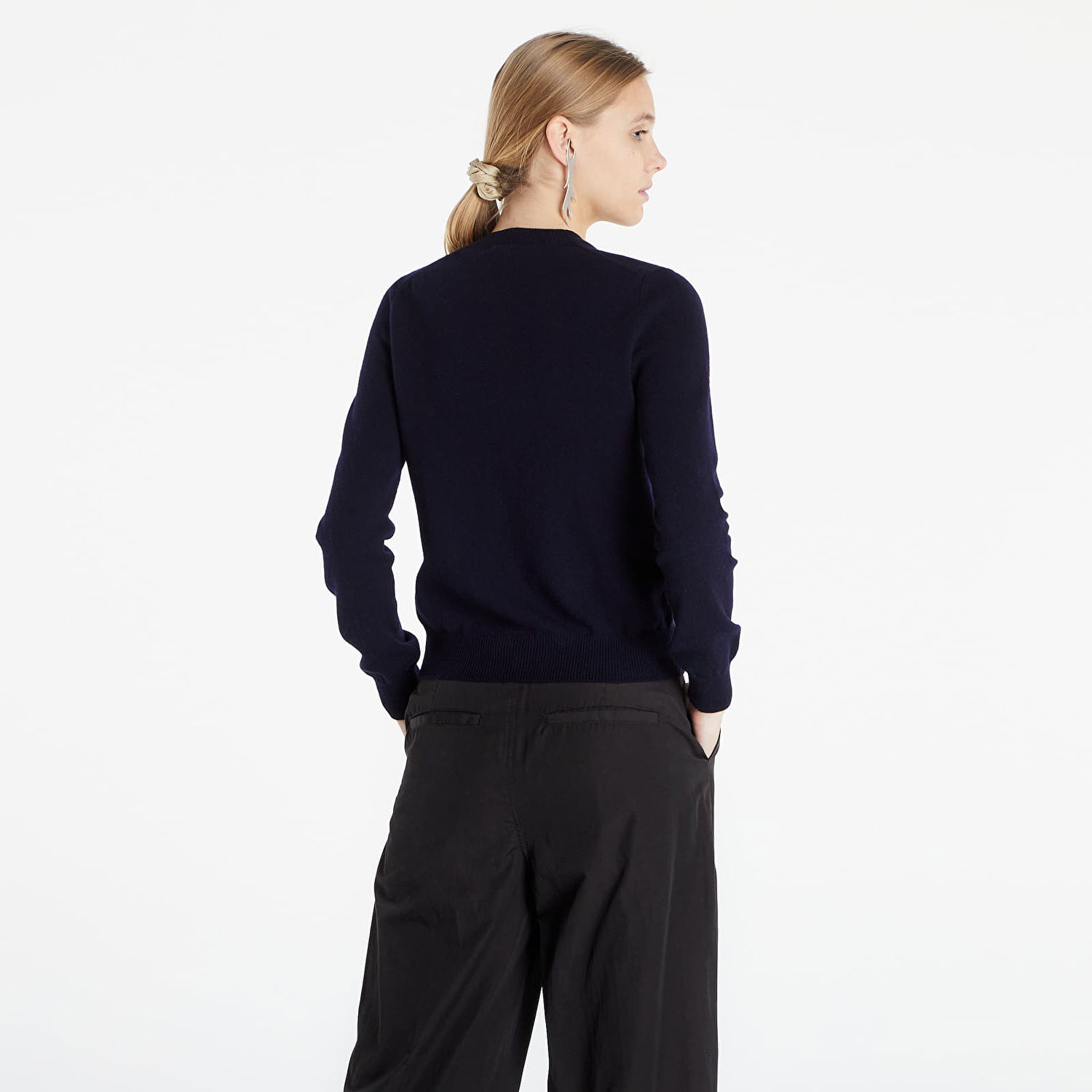 Sveter Comme des Garçons PLAY Cardigan Knit Čierna | AZN049 Navy, 1