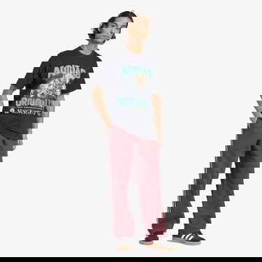 Tepláky adidas Originals Adidas PREM TP Sweatpants Vínová | JV7592, 4