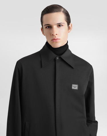 Bunda Dolce & Gabbana Technical Fabric Shirt Jacket Čierna | G5LQ3TFUGS1N0000, 3