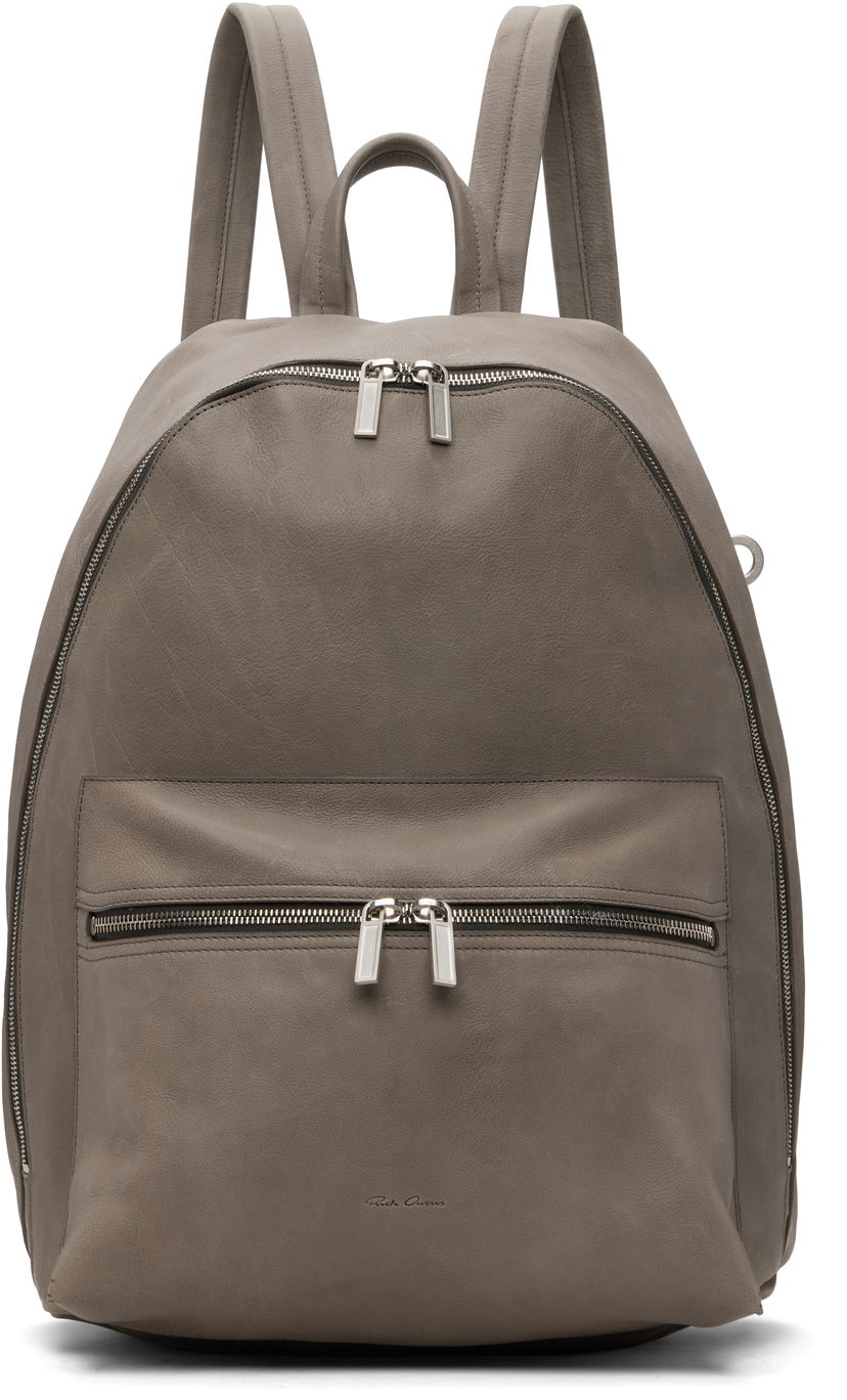 Batoh Rick Owens Rick Owens Concordians Soft Buffalo Backpack Šedá | RA02E0771 LBU