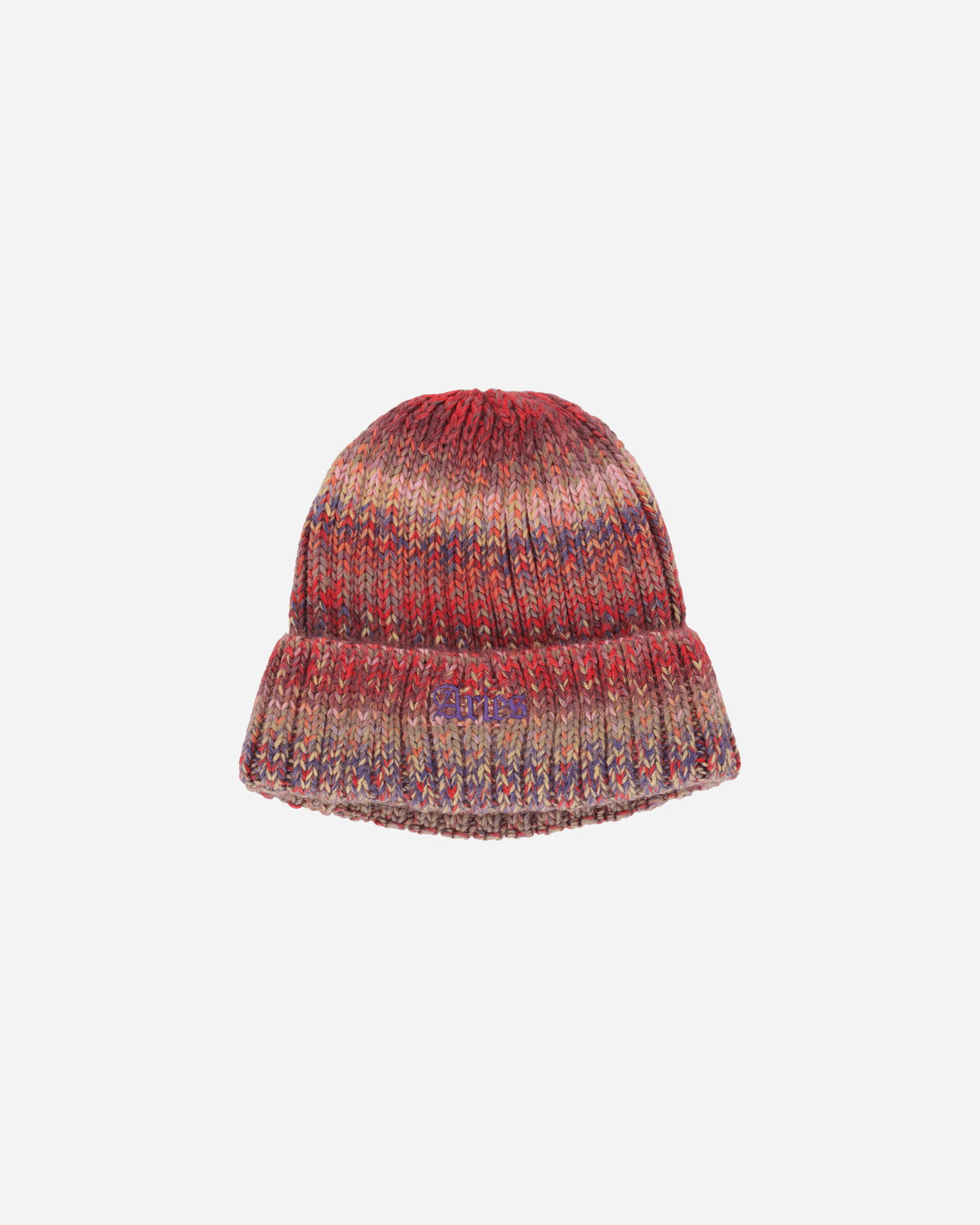 Rib Knit Space Dye Beanie Multicolor