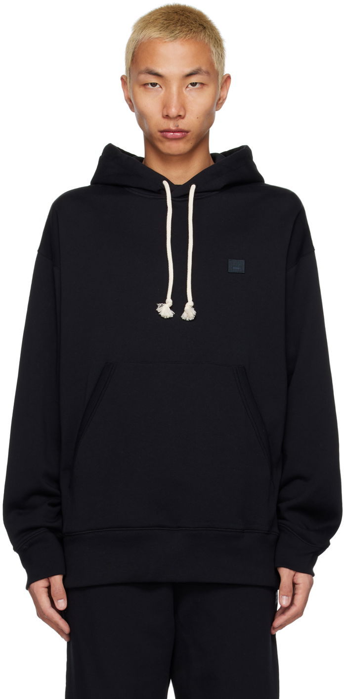 Mikina Acne Studios Patch Hoodie Čierna | CI0132-, 0