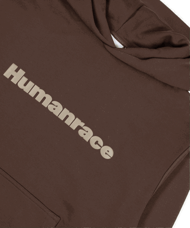 Mikina adidas Originals Pharell Williams x Basics Hood Hnedá | HI2958, 2