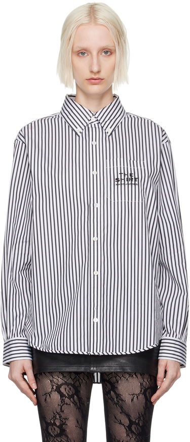Košeľa Marc Jacobs Marc Jacobs Striped Button-Down Shirt Biela | 2F4RTP054W21, 0
