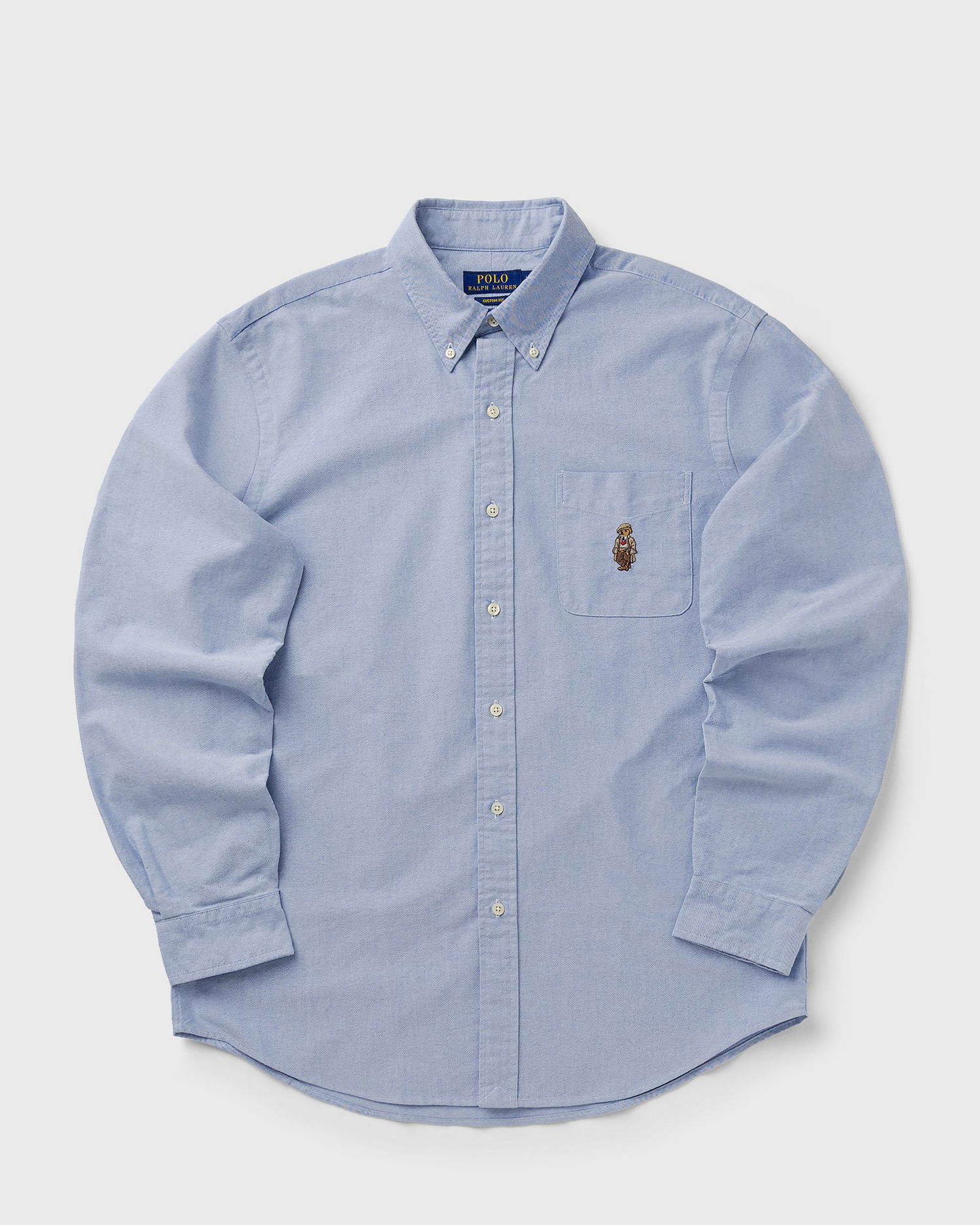 Košeľa Polo by Ralph Lauren Polo Bear Custom Fit Long Sleeve Button-Down Shirt Modrá | 710P00577001, 0