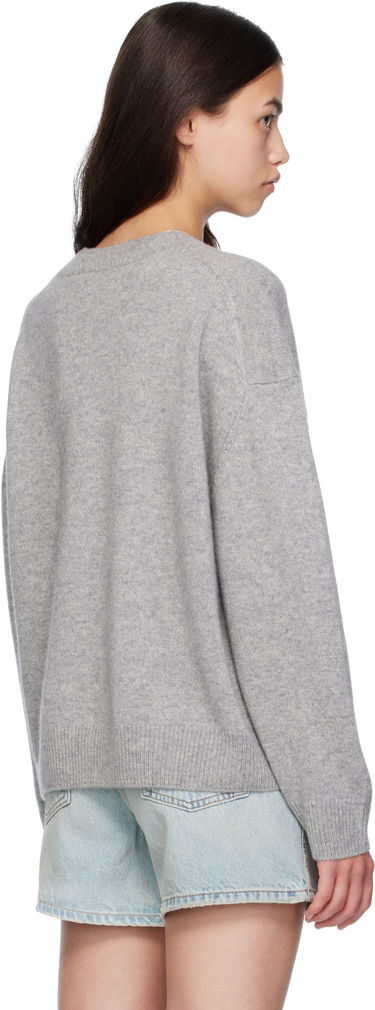 Sveter Anine Bing Lee Crew Sweater Šedá | A-09-10662-MHG1, 2