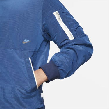 Bunda Nike Sportswear Style Essentials Lined Bomber Jacket Modrá | DM6698-407, 3