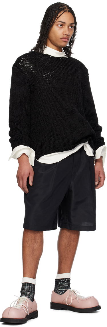 Sveter Comme des Garçons Homme Plus Droptail Sweater Čierna | PO-N004-051, 3
