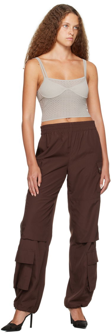 Cargo nohavice Dion Lee Pocket Cargo Trousers Hnedá | C2149P23, 3