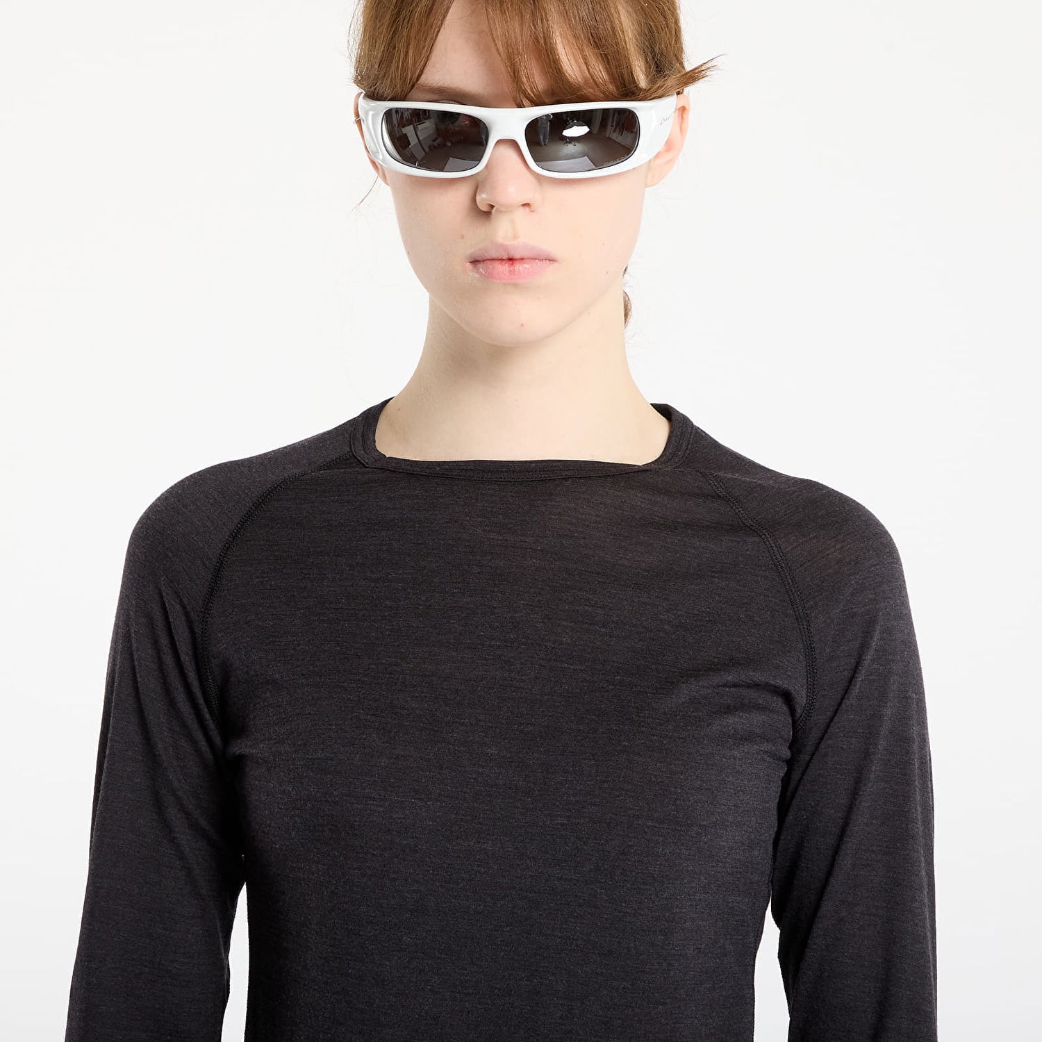 Tričko Soar Running Long Sleeve Merino Silk Base Layer Top Čierna | AW25-SBL1W-DKG, 1