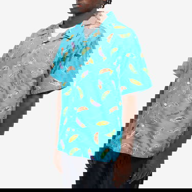 Košeľa Human Made Feather Aloha Vacation Shirt Modrá | HM25SH015-BL, 2