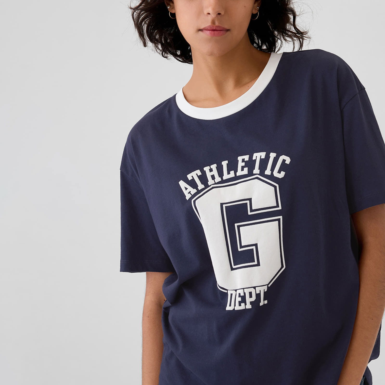 T-shirt Shortsleeve Logo Tee Navy Uniform M