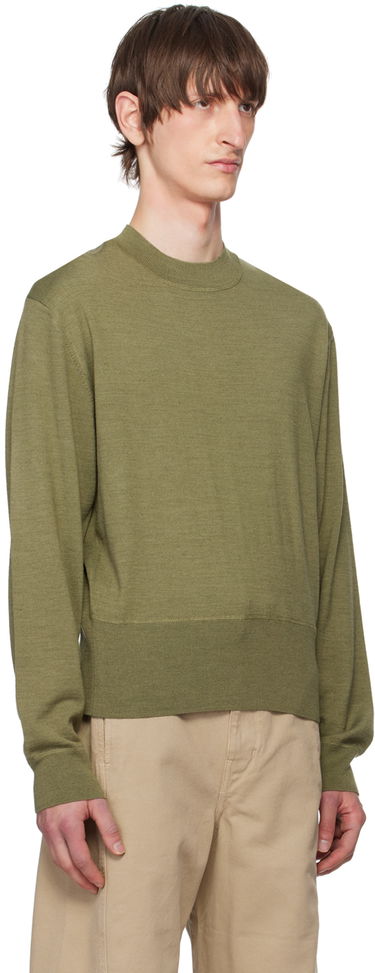 Sveter LEMAIRE Mock Neck Sweater Zelené | TO1195 LK087, 1