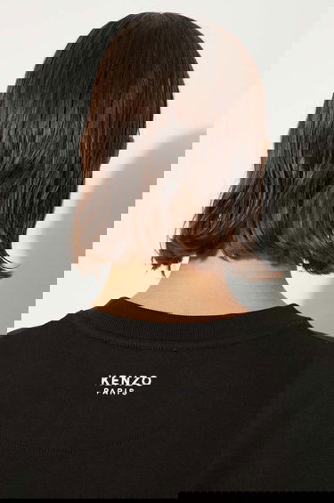 Mikina KENZO Kenzo Lucky Tiger Regular Plain Sweatshirt Čierna | FE52SW1484MF.99J, 4