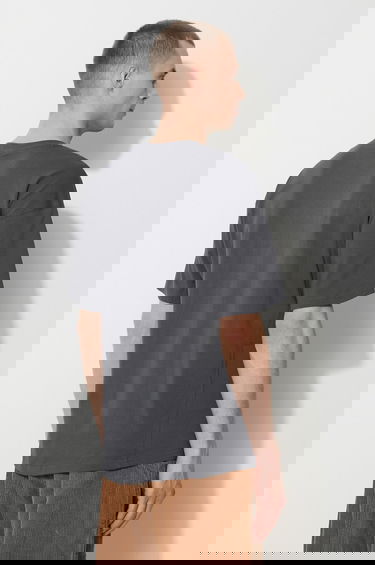 Tričko Columbia Painted Peak T-Shirt with Utility Mesh Pocket Šedá | 2074481, 2