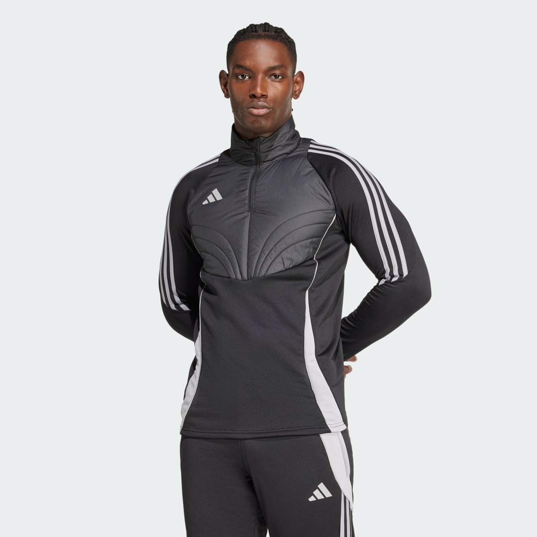 Mikina adidas Performance Winterized Quarter-Zip Training Top Čierna | IM9966, 1