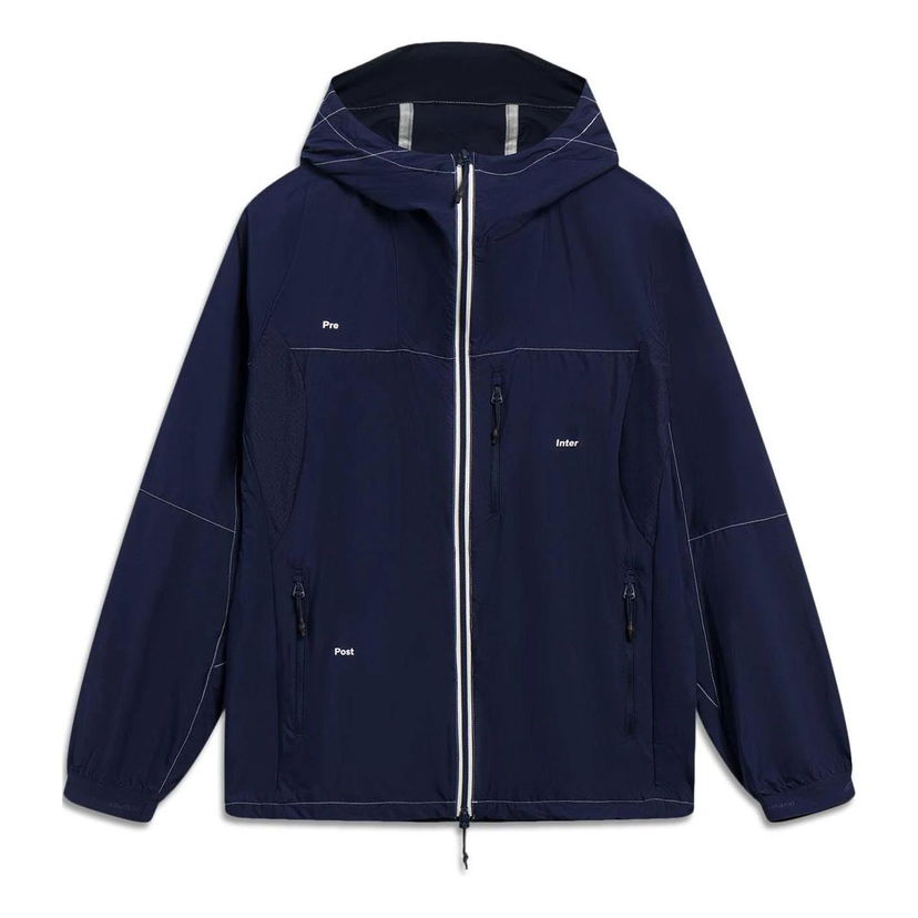 Vetrovka Li-Ning Soulland Logo Windbreaker Jacket Navy | AFDSC79-1