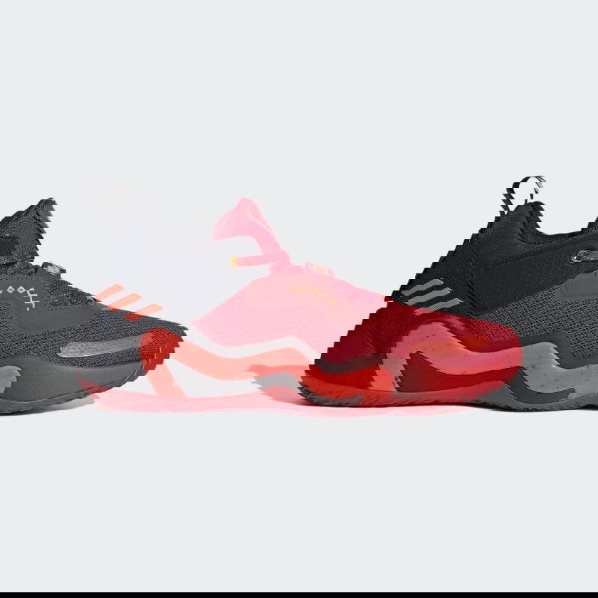 Tenisky a topánky adidas Performance Donovan Mitchell D.O.N. Issue #3 - Louisville Červená | GZ5524, 0