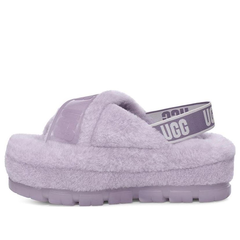 Tenisky a topánky UGG Fuzzita Clear Slides Fialová | 1135237-JGL
