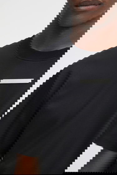 Tričko HELIOT EMIL Heliot Emil Cotton T-Shirt Čierna | PREAW25.M.09.139.BLK01, 3