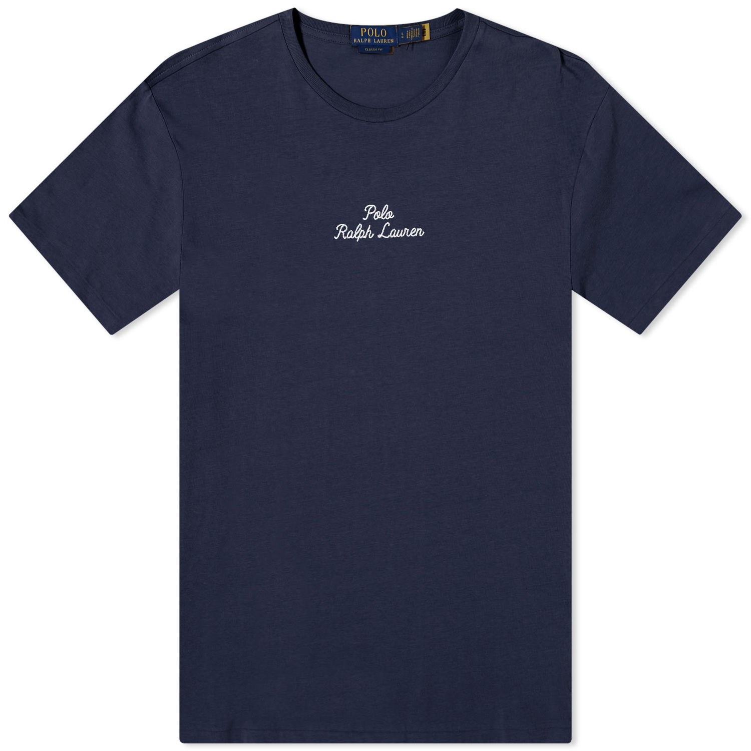 Tričko Polo by Ralph Lauren Chain Stitch Logo T-Shirt Navy | 710936585003, 0