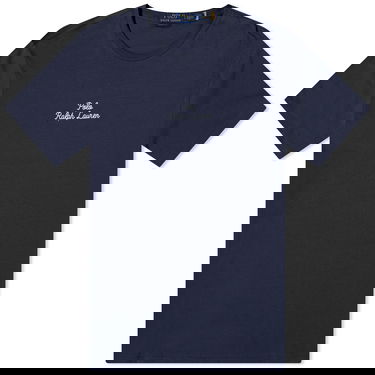 Tričko Polo by Ralph Lauren Chain Stitch Logo T-Shirt Navy | 710936585003, 0