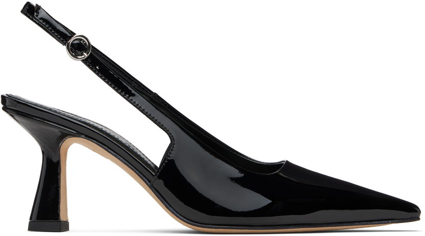 Doplnky Aeyde Aeyde Fernanda Slingback Heels Čierna | A12-PU-ISOSS75ST-223-800-048