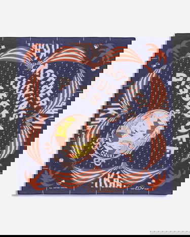 Šál KAPITAL Ikari Makuri Bandana Modrá | EK-645BAA NAVY, 2