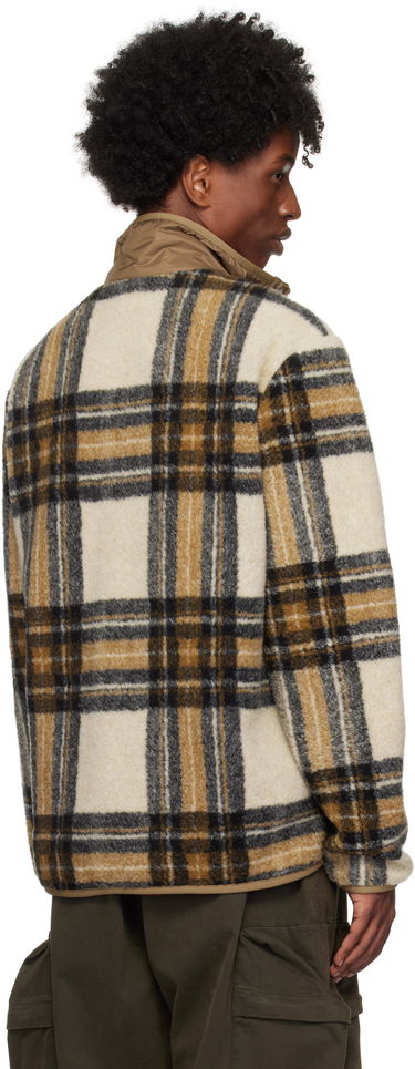 Bunda Moncler Moncler Plaid Fleece Jacket Rôznofarebný | J20918G0005589AQU, 2